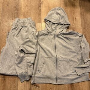 Avia Light Gray Activewear Set